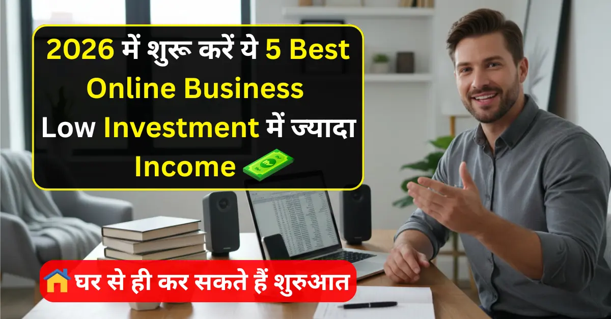 online business ideas in india in hindi with low investment