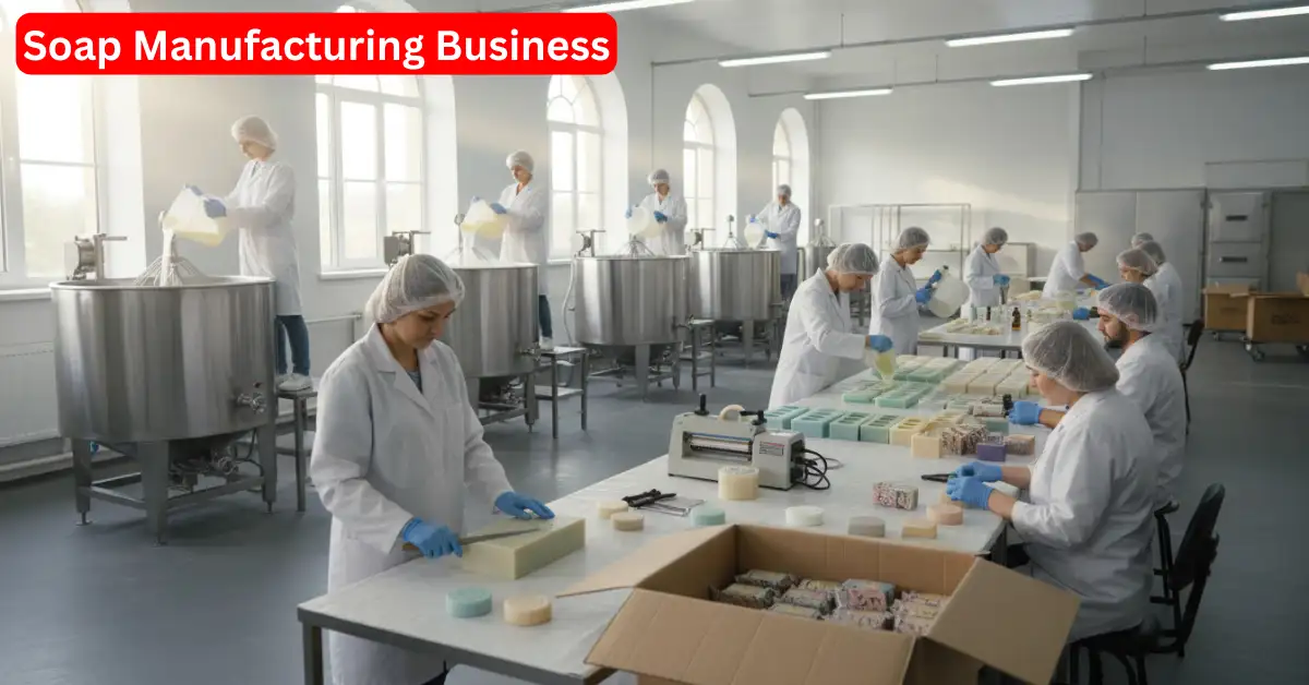 Soap manufacturing business in village in hindi
