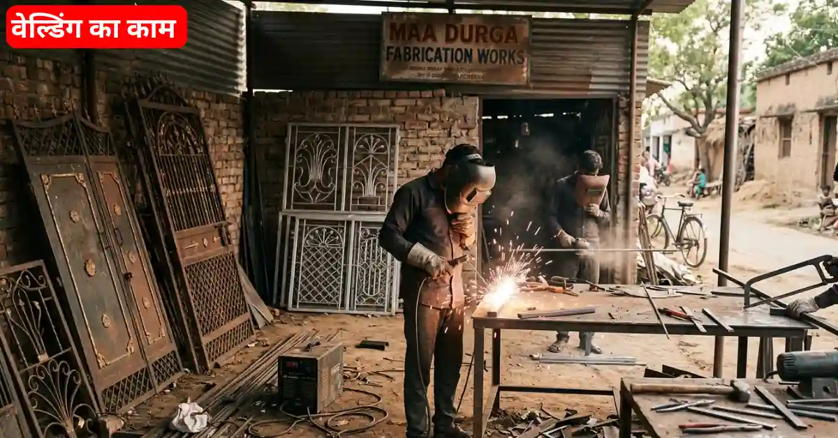 गांव में welding का काम – छोटे स्तर पर शुरू किया जाने वाला कम निवेश वाला बिज़नेस आइडिया